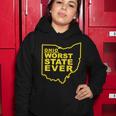 Ohio Worst State Ever Tshirt Women Hoodie Unique Gifts