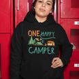 One Happy Camper First Birthday Gift Camping Matching Gift Women Hoodie Unique Gifts