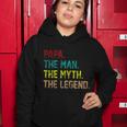 Papa The Man The Myth The Legend Vintage Tshirt Women Hoodie Unique Gifts