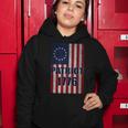 Patriot Betsy Ross Flag Women Hoodie Unique Gifts