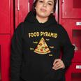 Pizza Food Pyramid Women Hoodie Unique Gifts