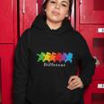 Pride Month Dare To Be Different Rainbow Lgbt Women Hoodie Unique Gifts