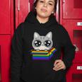 Pride Month Gay Cat In The Lgbt Women Hoodie Unique Gifts