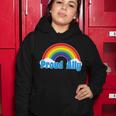Proud Ally Lgbt Support Women Hoodie Unique Gifts