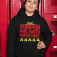 Pumpkin Pies Baked Fresh Daily Halloween Quote Women Hoodie Unique Gifts