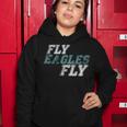 Retro Fly Eagles Fly Women Hoodie Unique Gifts