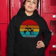 Retro Vintage Drum Women Hoodie Unique Gifts