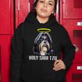 Shitzu Dog Holy Shih Tzu Women Hoodie Unique Gifts