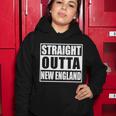 Straight Outta New England Women Hoodie Unique Gifts