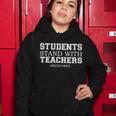 Students Stand With Teachers Redfored Tshirt Women Hoodie Unique Gifts