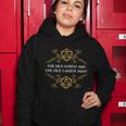 The Dice Giveth And Taketh Dungeons And Dragons Inspired Women Hoodie Unique Gifts