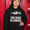 The Juice Is Loose White Bronco Funny Tshirt Women Hoodie Unique Gifts