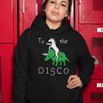 To The Disco Magical Unicorn Dinosaur Retro 80S Party Women Hoodie Unique Gifts