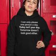 Today Isnt Your Day Funny Sayings Tshirt Women Hoodie Unique Gifts