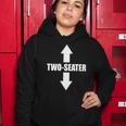 Two Seater Arrow Funny Tshirt Women Hoodie Unique Gifts