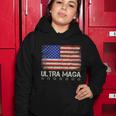 Ultra Maga Shirt Maga King Funny Anti Biden Us Flag Pro Trump Trendy Tshirt V2 Women Hoodie Unique Gifts