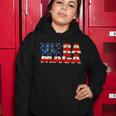 Ultra Maga Usa American Flag Women Hoodie Unique Gifts