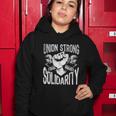 Union Strong Solidarity Labor Day Worker Proud Laborer Gift V2 Women Hoodie Unique Gifts