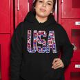 Usa World Flags Pattern Women Hoodie Unique Gifts