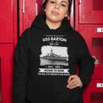 Uss Barton Dd Women Hoodie Unique Gifts