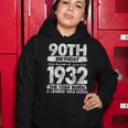 Vintage 1932 Limited Edition 1932 90 Years Old 90Th Birthday Women Hoodie Funny Gifts