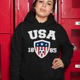 Vintage Usa Soccer Women Hoodie Unique Gifts