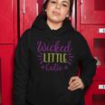 Wicked Little Cutie Halloween Quote V5 Women Hoodie Unique Gifts