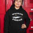 Wicked Pissah Bluefin Tuna Illustration Fishing Angler Gear Gift Women Hoodie Unique Gifts