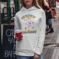 Funny Unicorn Wednesdays - Wacky Wednesday Unicorn Women Hoodie Graphic Print Hooded Sweatshirt Personalized Gifts