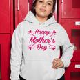 Happy Mothers Day Hearts Gift Women Hoodie Unique Gifts