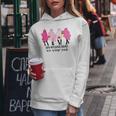 On Wednesday We Wear Pink Ghost Halloween Breast Cancer Women Hoodie Graphic Print Hooded Sweatshirt Personalized Gifts