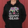 Funny Grammy Bear Mothers Day Floral Matching Family Outfits Women Hoodie