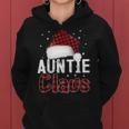 Fun Santa Hat Christmas Costume Family Matching Auntie Claus Women Hoodie