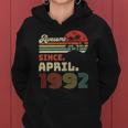 31 Years Old Awesome Since April 1992 31St Birthday Women Hoodie
