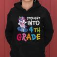 4Th Grade Unicorn Back To School First Day Of School Women Hoodie