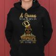 A Queen Was Born In February Happy Birthday Graphic Design Printed Casual Daily Basic Women Hoodie