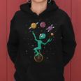 Alien Juggler Women Hoodie