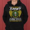 Army Retired Military US Army Retirement Women Hoodie Graphic Print Hooded Sweatshirt