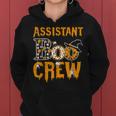 Assistant Teacher Boo Crew Halloween Assistant Teacher Women Hoodie