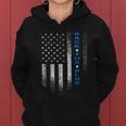 Back The Blue Women Hoodie