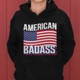 Badass Graphic 4Th Of July Plus Size Women Hoodie