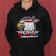 Bald Eagle Mullet American Flag Merica 4Th Of July Great Gift Women Hoodie