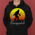 Bassquatch Bigfoot Fishing Tshirt Women Hoodie