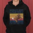 Bear Worlds Best Farter Gift I Mean Father Vintage Retro Gift Women Hoodie