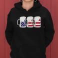 Beer American Flag Shirt 4Th Of July Men Women Merica Usa Women Hoodie