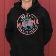 Best Madrina In The World Funny Spanish Godmother Gift Women Hoodie