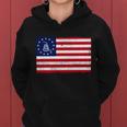 Betsy Ross Dont Tread On Me Flag Women Hoodie