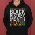 Black History Month 2022 Black History 247365 Melanin Women Hoodie Graphic Print Hooded Sweatshirt