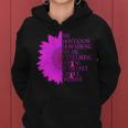 Breast Cancer Awareness Sunflower Quote Tshirt Women Hoodie