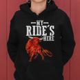 Bull Riding Pbr Rodeo Bull Riders For Western Ranch Cowboys Women Hoodie